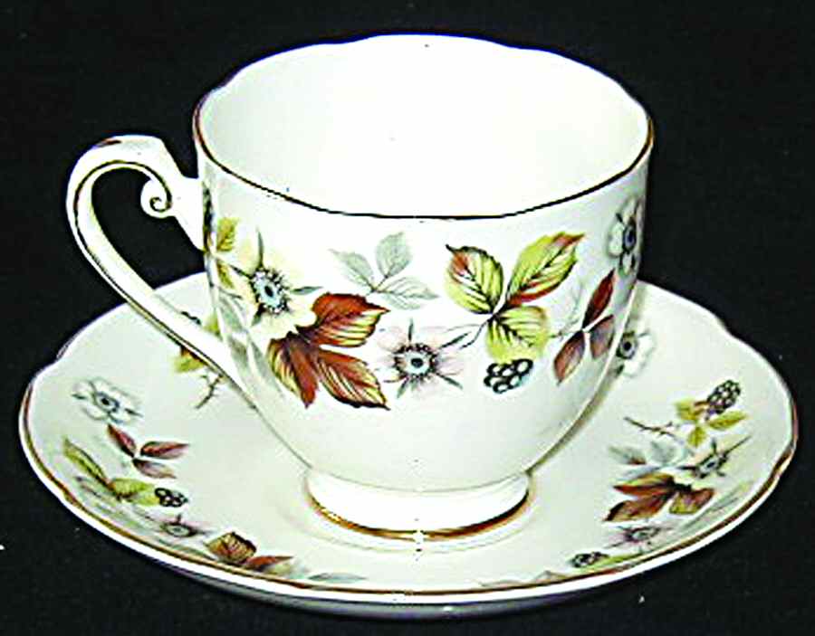 1899 Footed Cup & Saucer Set by Royal Grafton-1