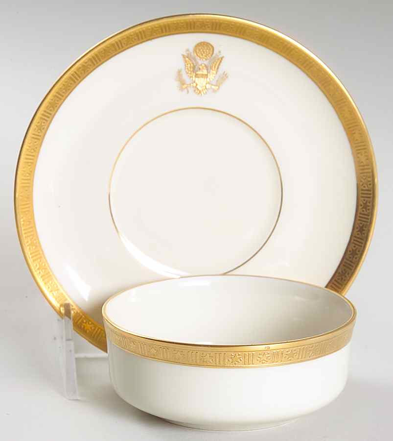 ROY10 Ramekin & Saucer Set by Royal York (Germany)-1