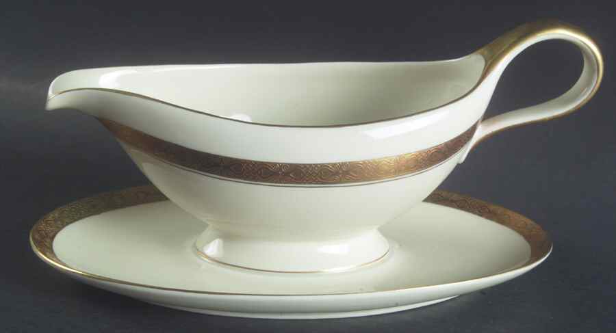 2533 Gravy Boat with Attached Underplate by Rosenthal - Continental-1