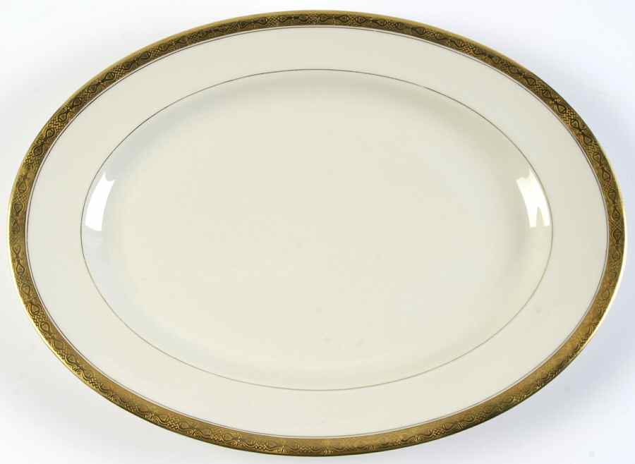 2533 14" Oval Serving Platter by Rosenthal - Continental-1