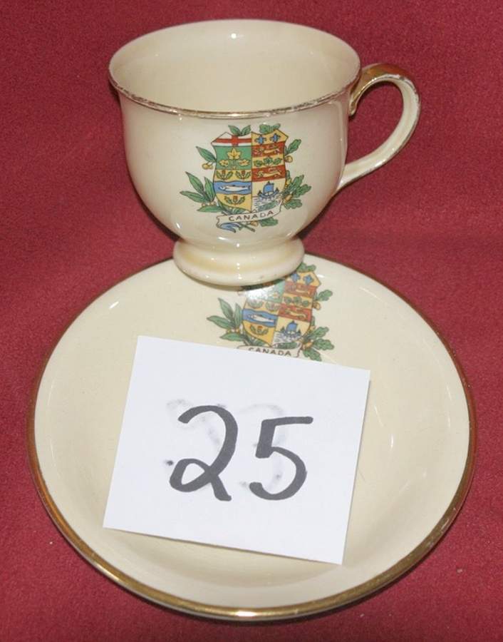 RWI92 Footed Cup & Saucer Set by Royal Winton-1