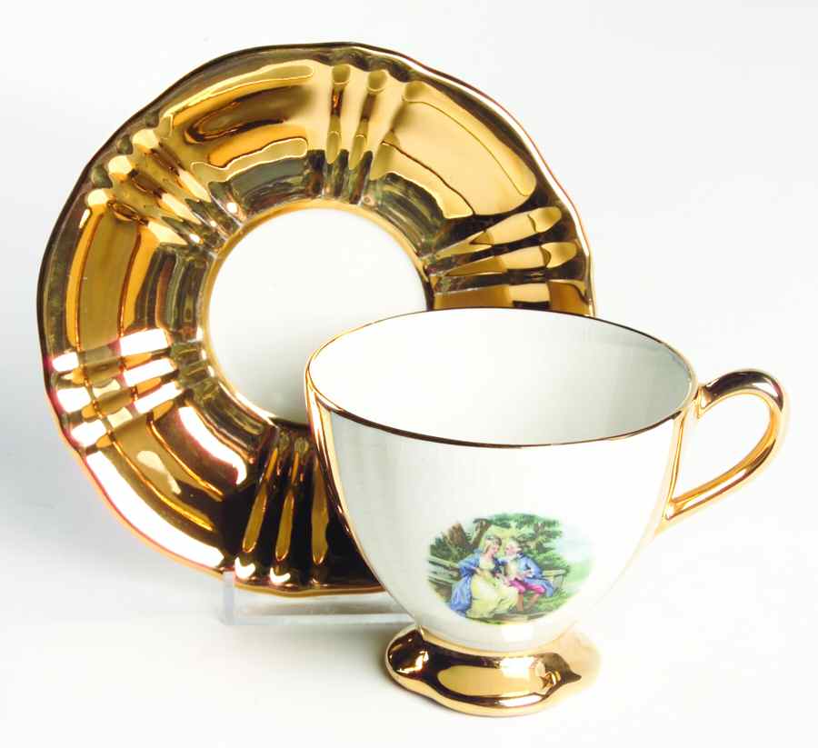 RWI93 Footed Cup & Saucer Set by Royal Winton-1