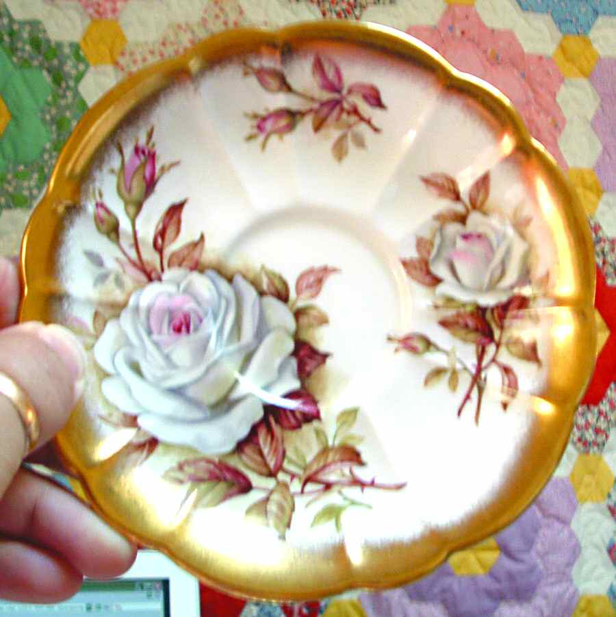 Gold Crest Series Saucer by Royal Albert-1