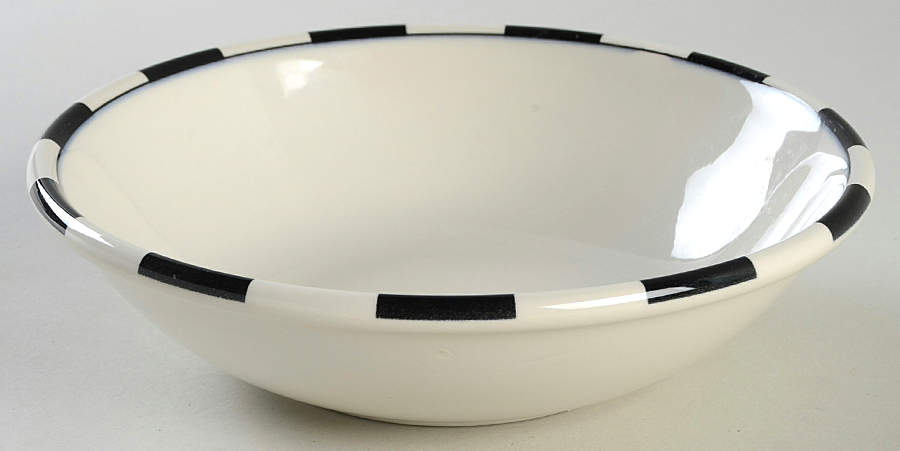 Monochrome Coupe Soup Bowl by Royal Stafford-1