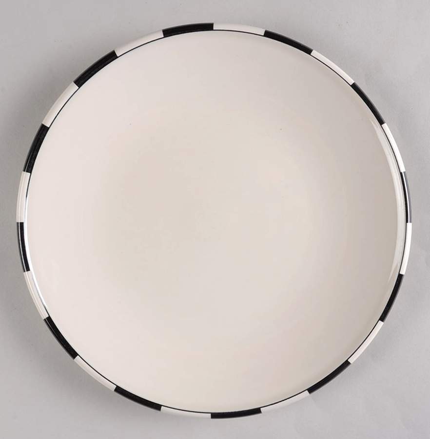 Monochrome Salad Plate by Royal Stafford-1