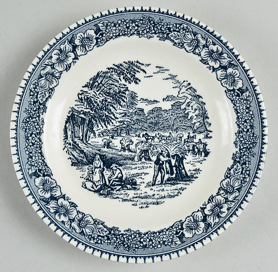 RYL233 Salad Plate by Royal (USA)-1