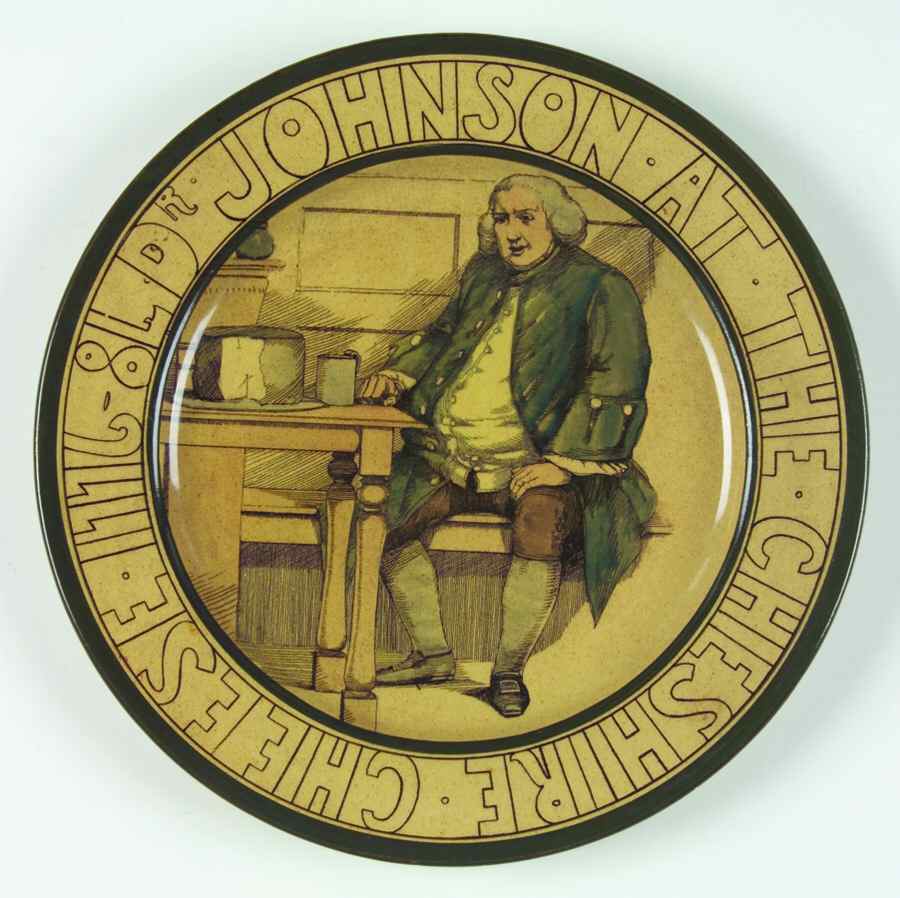 Doctor Johnson Dinner Plate by Royal Doulton-1