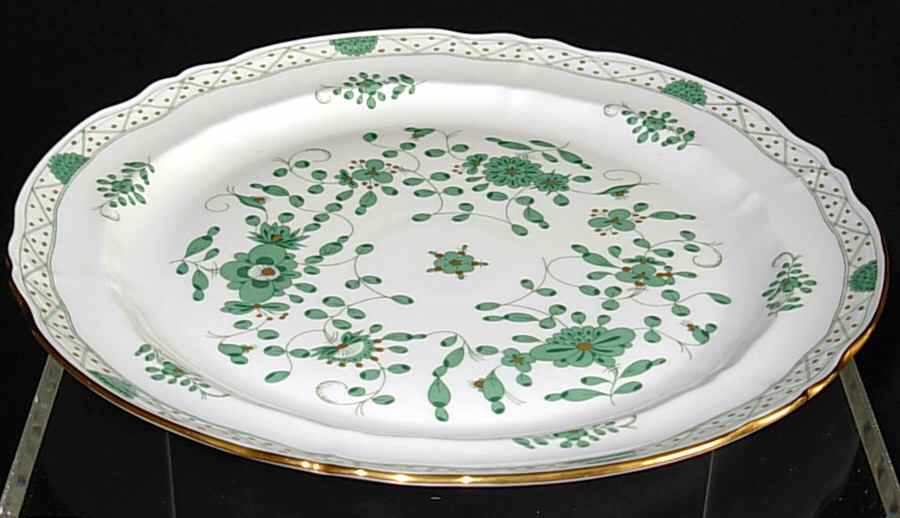 Montezuma Green Dinner Plate by Raynaud-1