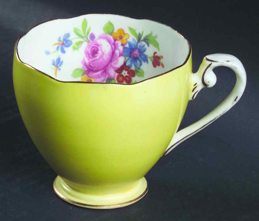 6381 (Yellow) Footed Cup by Royal Grafton-1