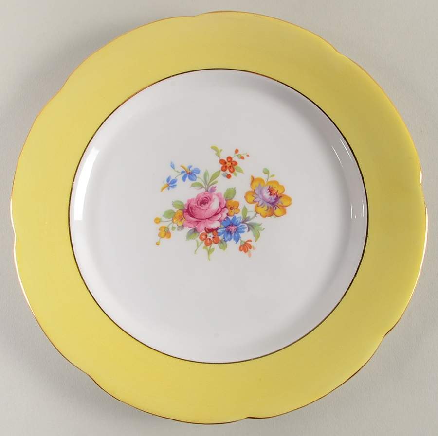 6381 (Yellow) Salad Plate by Royal Grafton-1