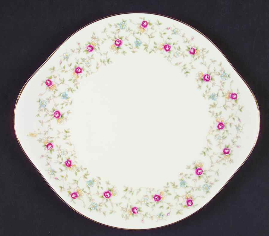 ROK33 Handled Cake Plate by Royal Kent (England)-1