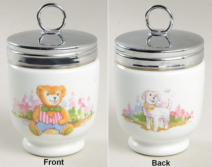 Wooster Bear King Size Egg Coddler & Lid by Royal Worcester-1