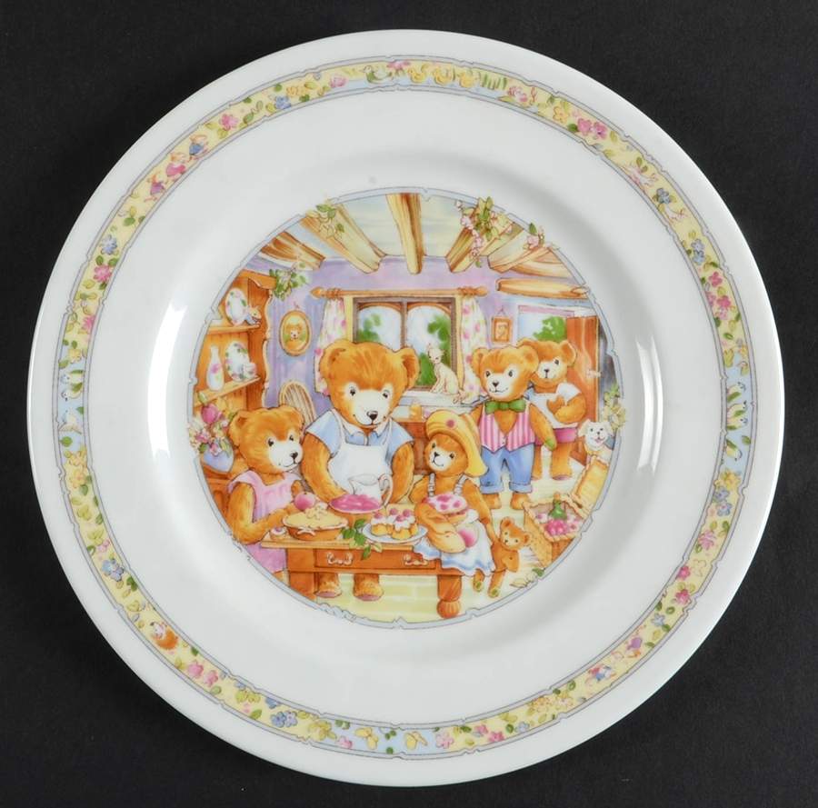 Wooster Bear Salad Plate by Royal Worcester-1