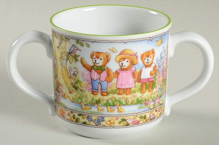Wooster Bear Child's 2 Handled Mug by Royal Worcester-1
