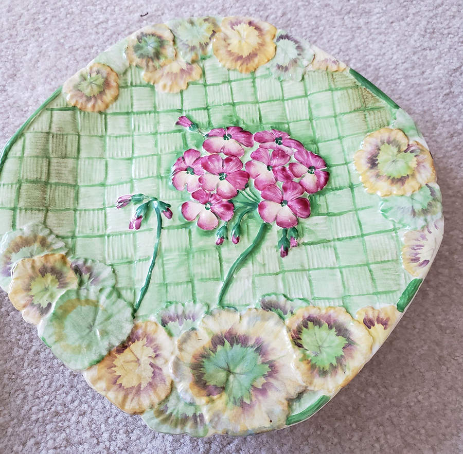 Gera Embossed Cake Plate by Royal Winton-1