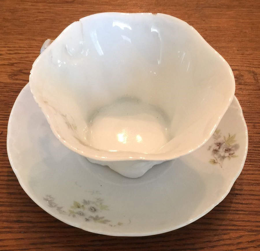 R1588 Flat Cup & Saucer Set by Rosenthal - Continental-1