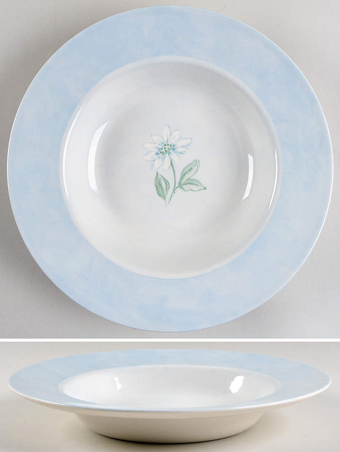 Fleur Large Rim Soup Bowl by Royal Stafford-1