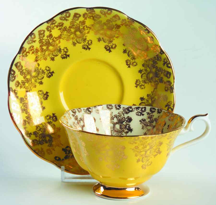 Empress Series Footed Cup & Saucer Set by Royal Albert-1