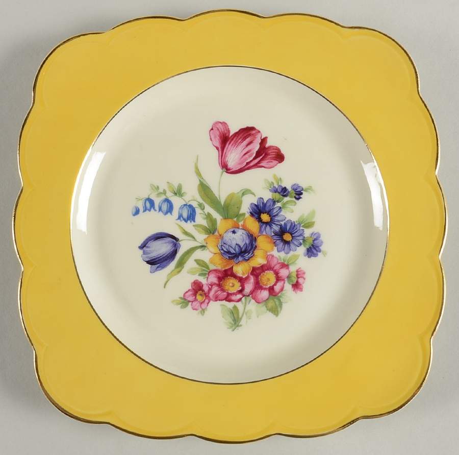 ROB353 Square Salad Plate by Royal Bayreuth-1