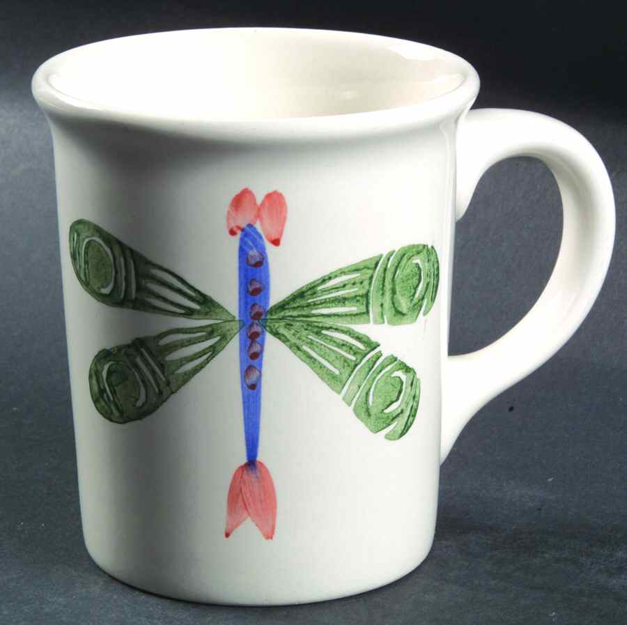 Dragonfly Mug by Retroneu-1