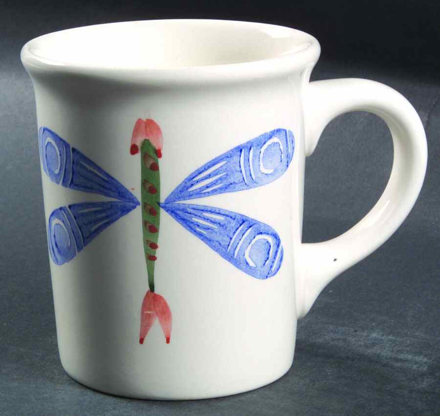 Dragonfly Mug by Retroneu-1