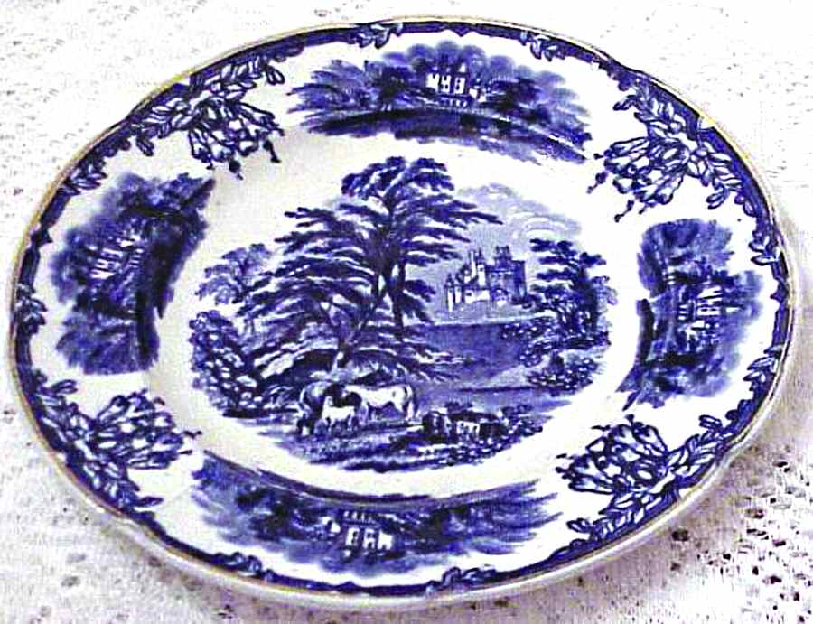 Sylvan (Gold Trim) Salad Plate by Royal Cauldon-1