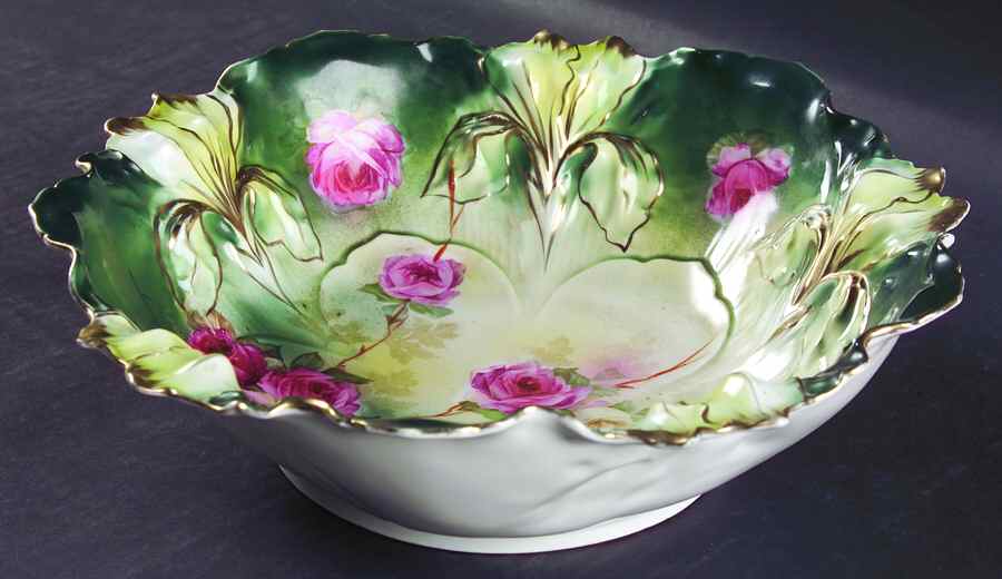 RPU5 10" Round Vegetable Bowl by RS Prussia-1