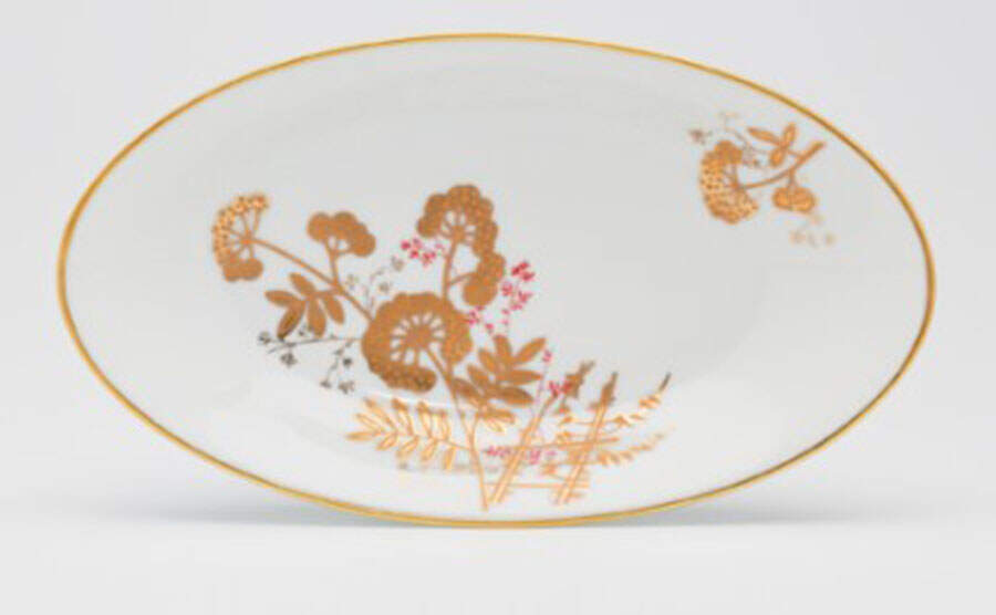 Lhassa Relish/Gravy Underplate by Royal Limoges-1