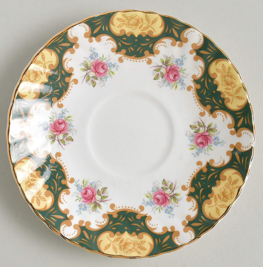 6039A Saucer for Footed Cup by Rosina-Queens-1