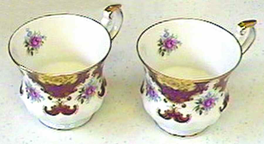 6039A Footed Cup by Rosina-Queens-1
