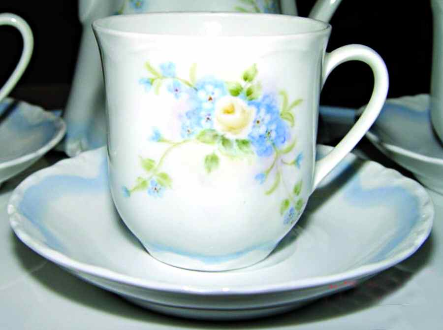 R1597 Flat Cup & Saucer Set by Rosenthal - Continental-1