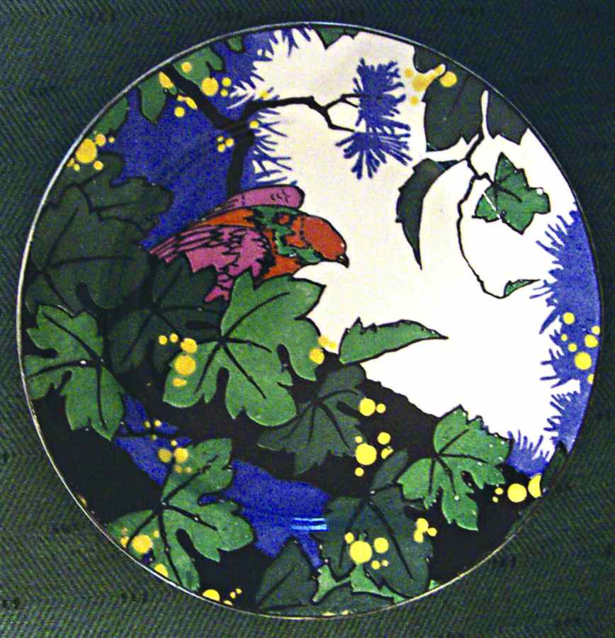 Bird in Foliage Dinner Plate by Royal Doulton-1