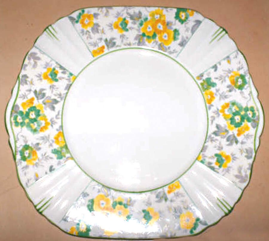 A626 Square Handled Cake Plate by Royal Albert-1