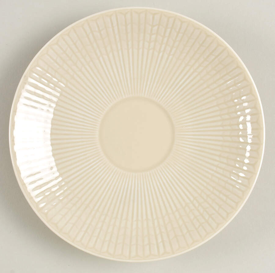 Swedish Grace Sand (Cream) Saucer by Rorstrand-1