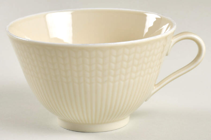 Swedish Grace Sand (Cream) Footed Cup by Rorstrand-1
