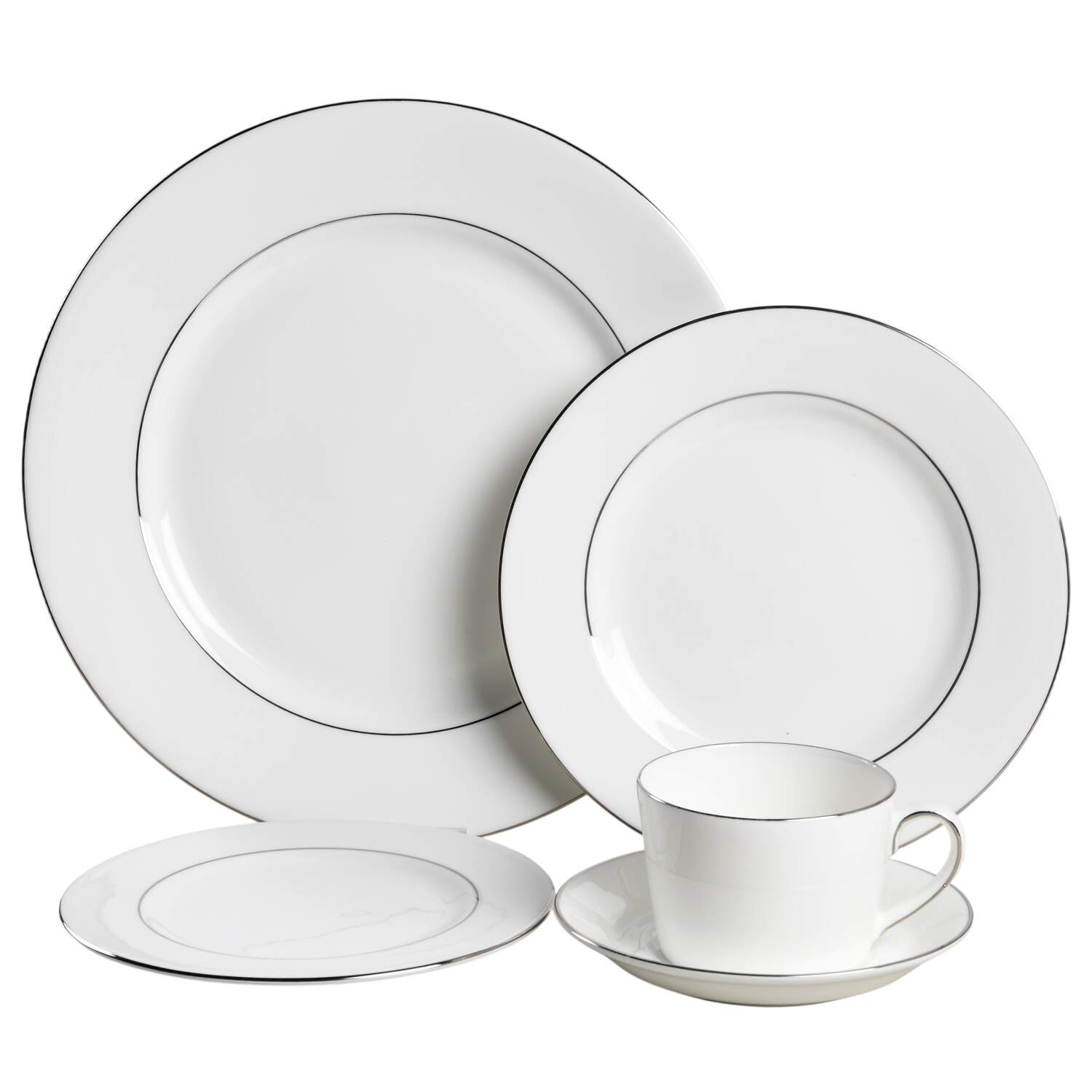 Signature Platinum 5 Piece Place Setting by Royal Doulton-1