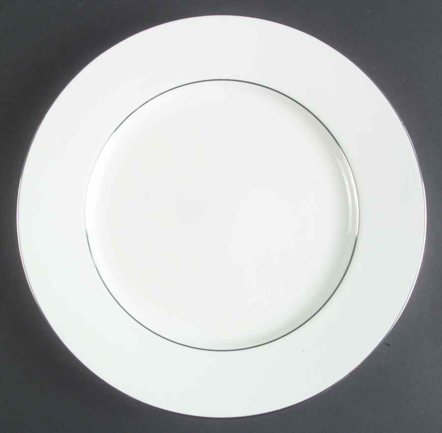 Signature Platinum 12" Chop Plate (Round Platter) by Royal Doulton-1