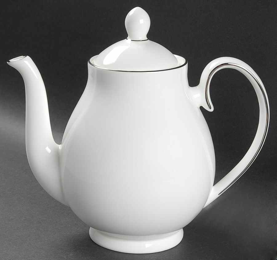 Signature Platinum Teapot & Lid by Royal Doulton-1