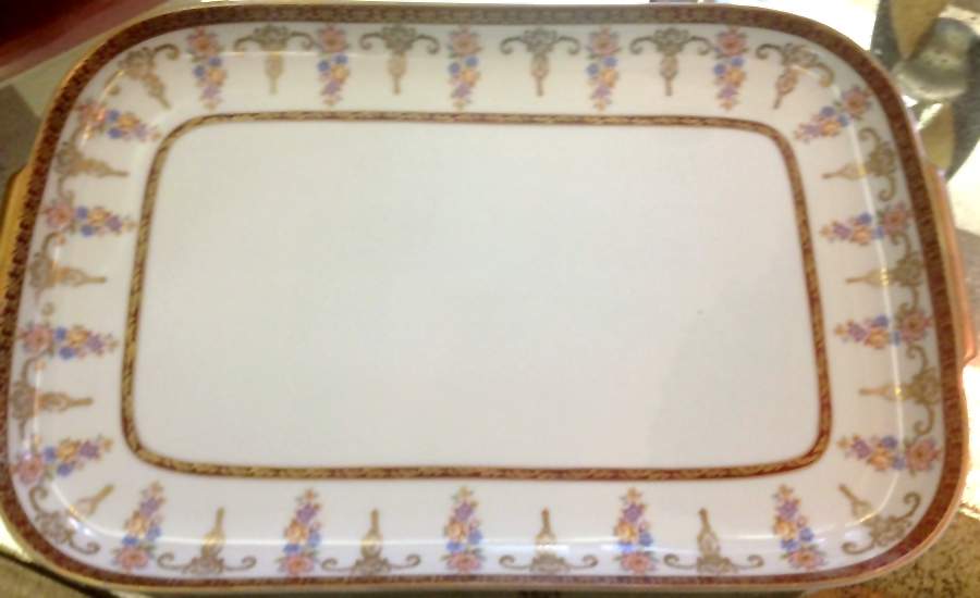 1969 16" Rectangular Serving Platter by Rosenthal - Continental-1