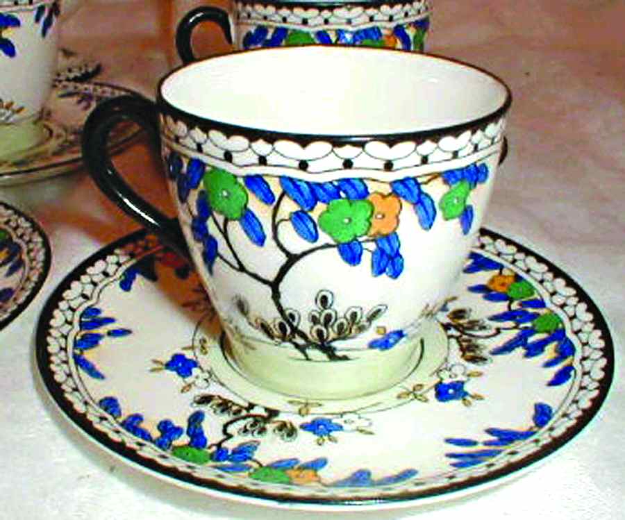 H1790 (Smooth) Flat Cup & Saucer Set by Royal Doulton-1