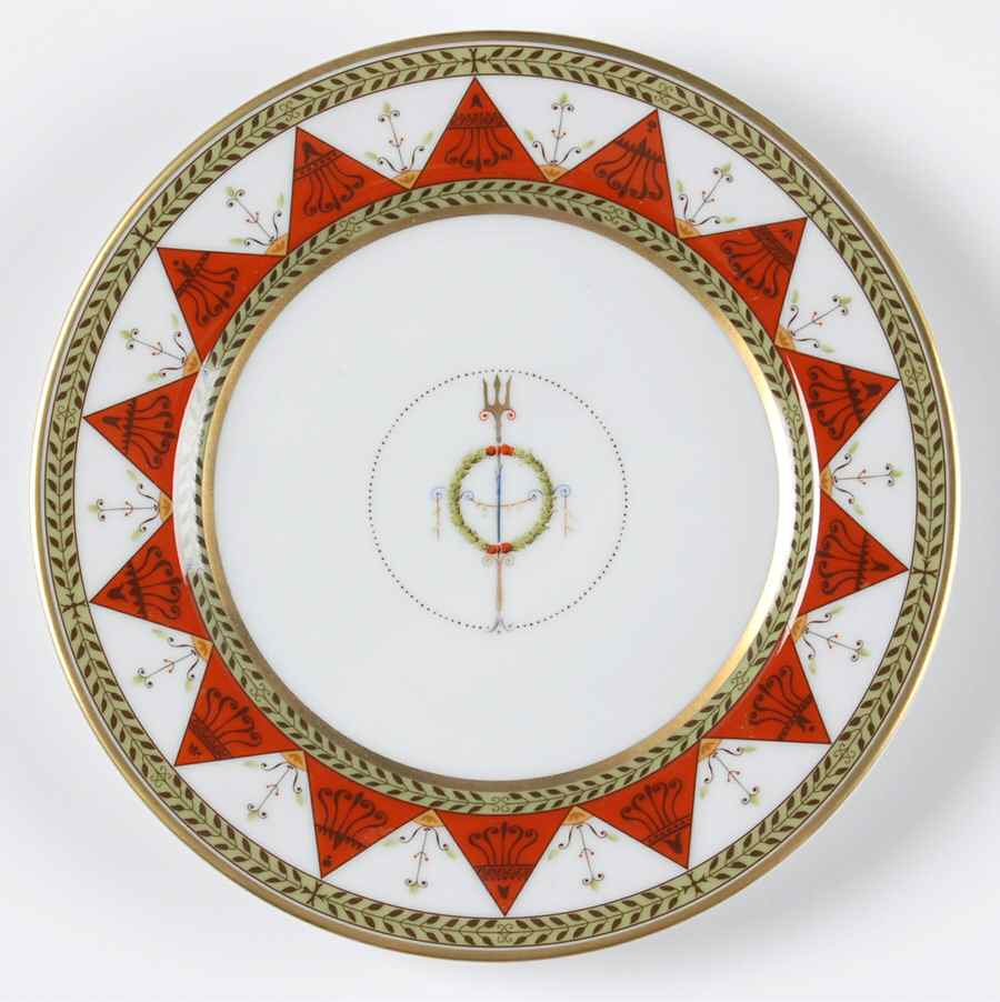 Antique Bread & Butter Plate by Royale (France)-1