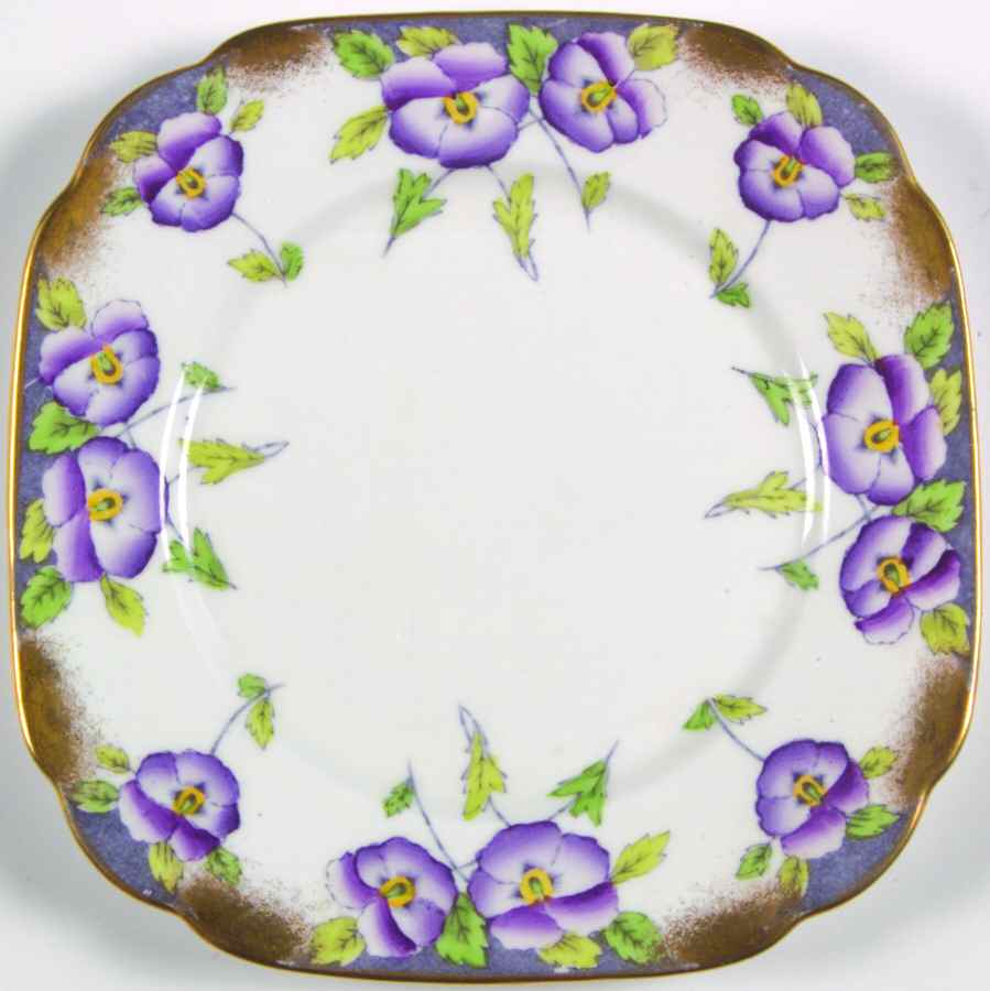 Pansy Bread & Butter Plate by Royal Albert-1