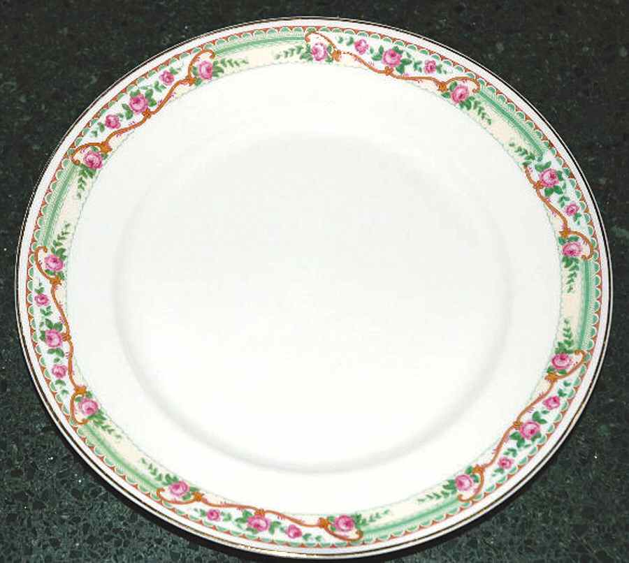 RMQ4 Luncheon Plate by R&M Co (Czech)-1
