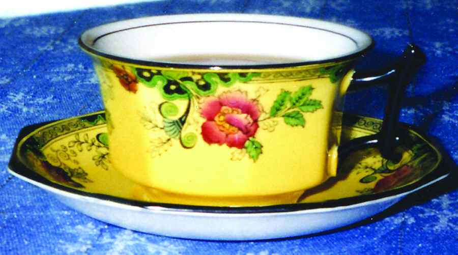 Yen Flat Cup & Saucer Set by Richardsons (C) Ltd-1