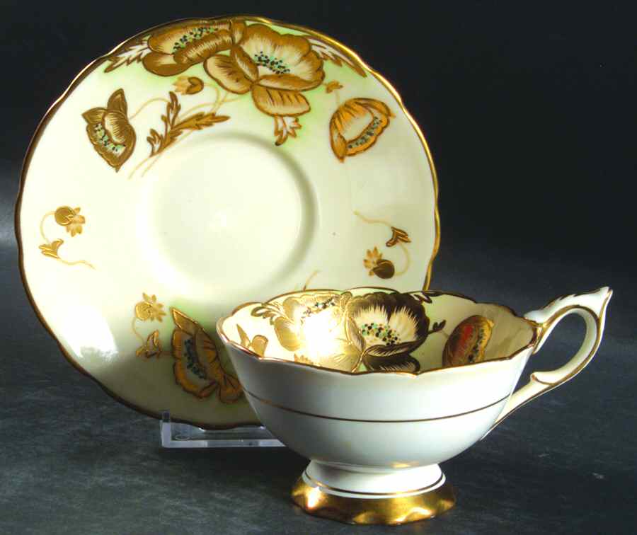 8579 Footed Cup & Saucer Set by Royal Stafford-1