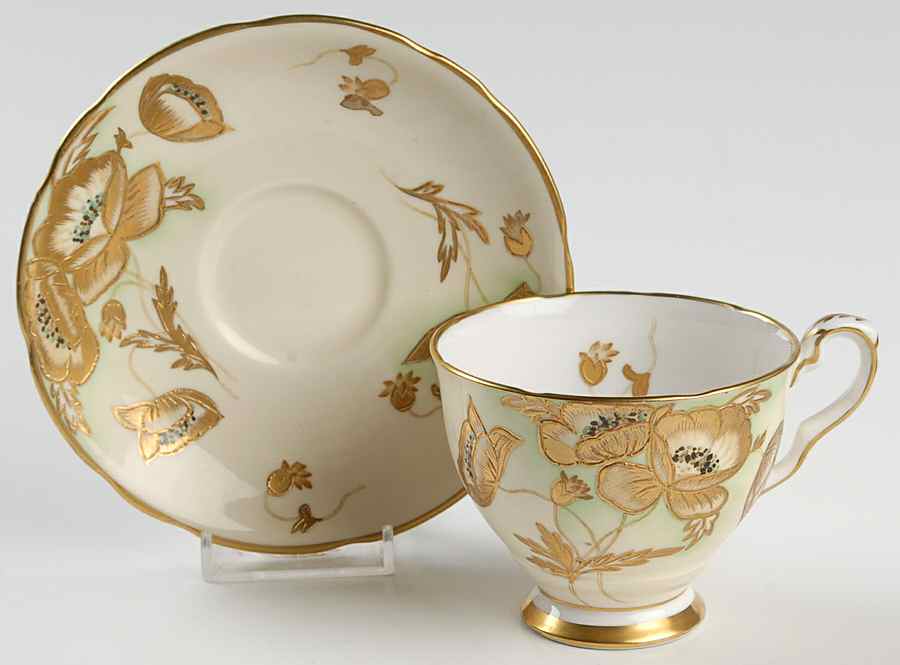 8579 Footed Cup & Saucer Set by Royal Stafford-1