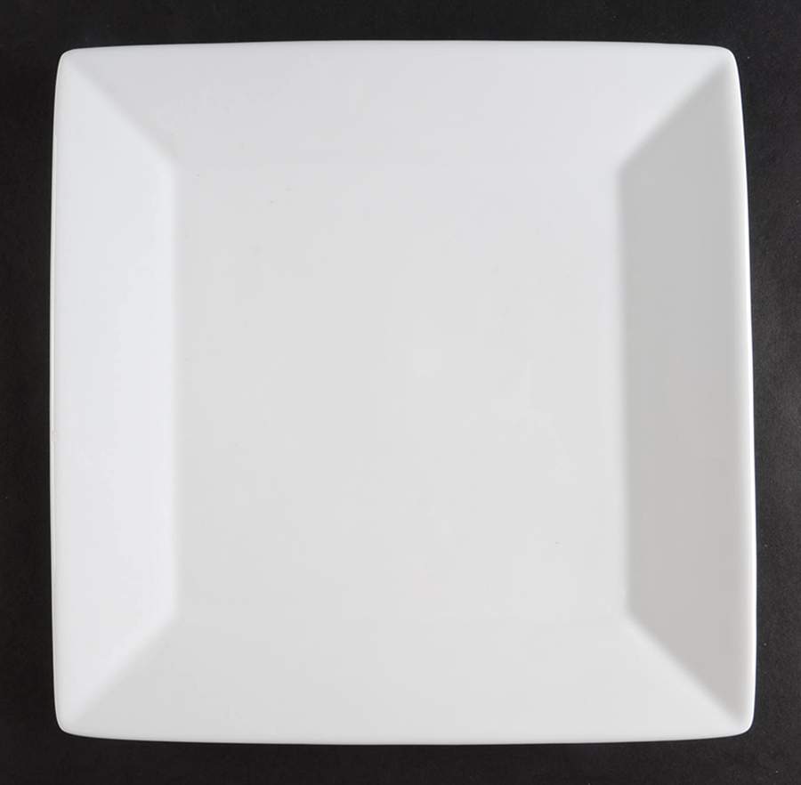 Whiteware (Square) Dinner Plate by Royal Limited-1