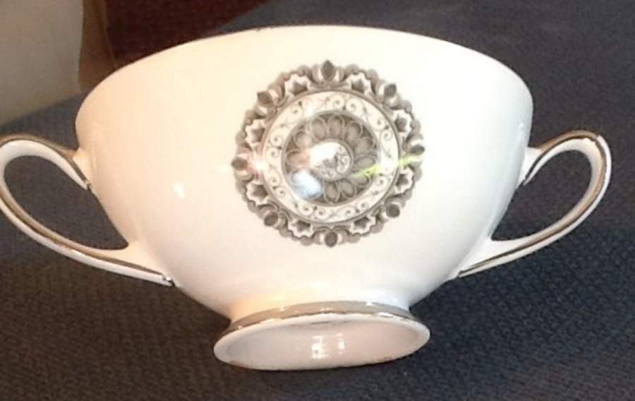 RTA36 Footed Cream Soup Bowl by Royal Tara-1