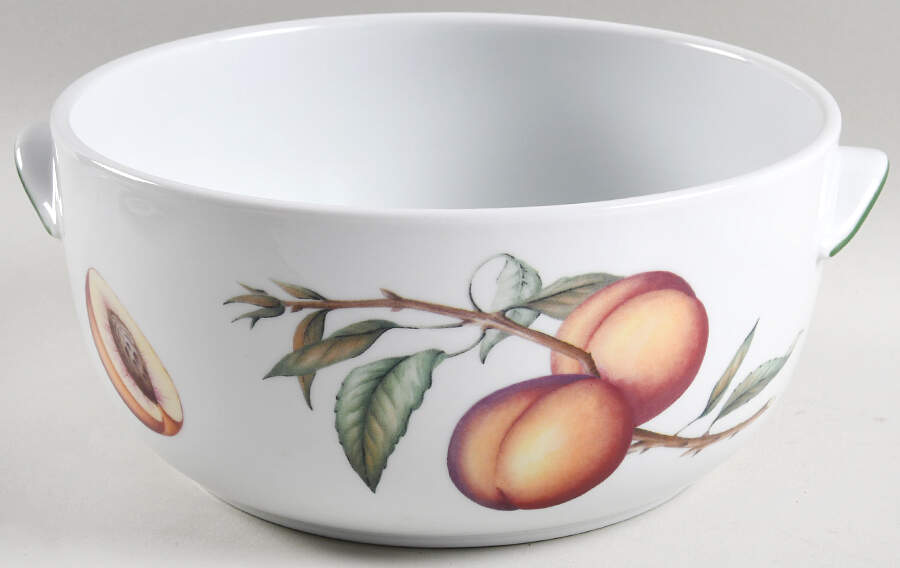 Cotswold Fruit 3 Quart Round Casserole No Lid by Royal Worcester-1
