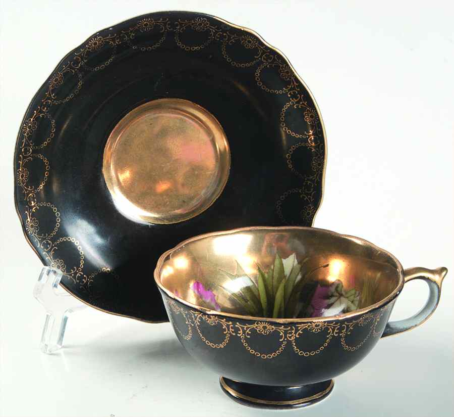 RSY27 Footed Cup & Saucer Set by Royal Sealy-1